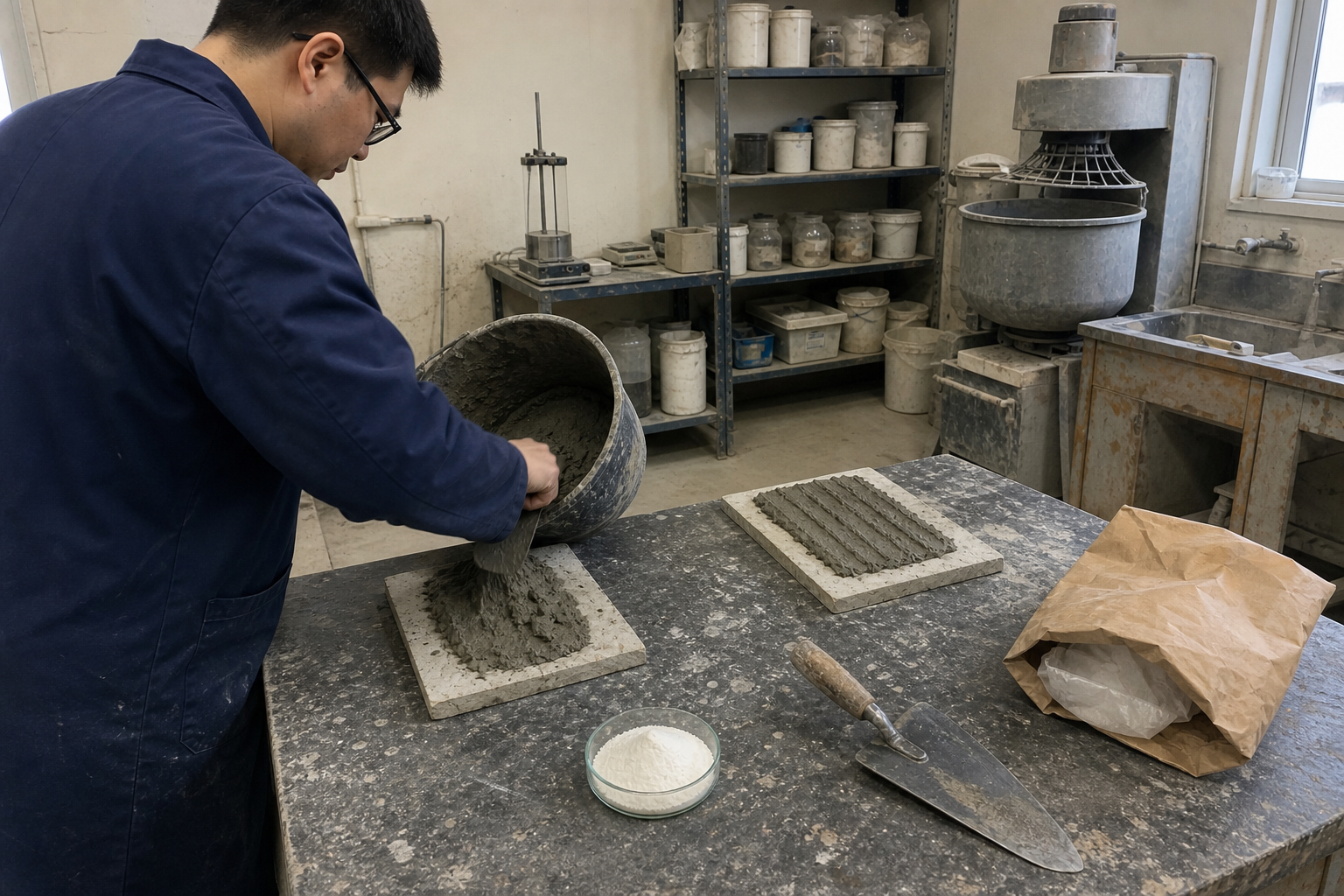 Selecting an HPMC grade for dry-mix mortar applications