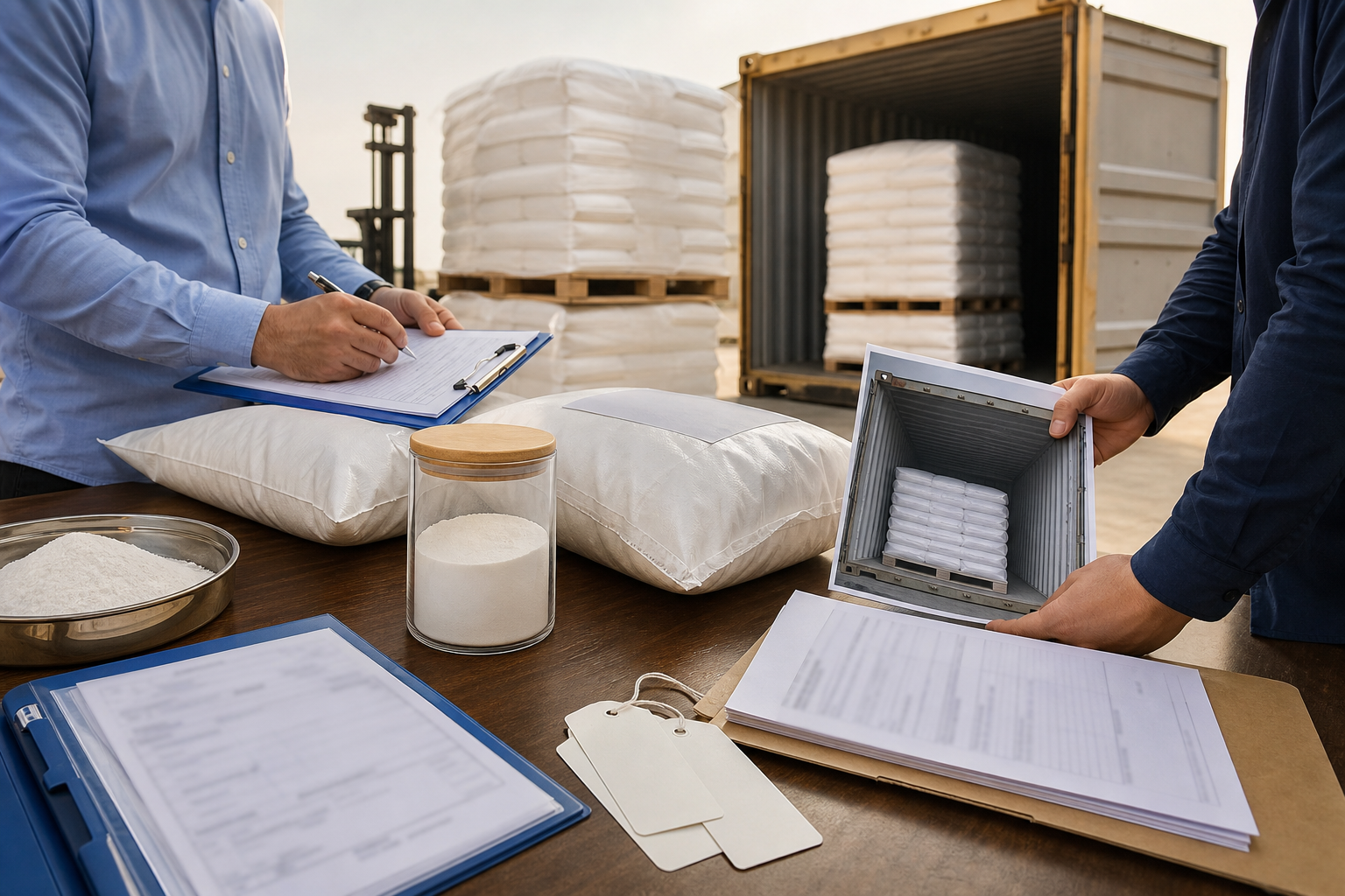 HPMC pre-shipment checklist for Saudi Arabia and UAE imports